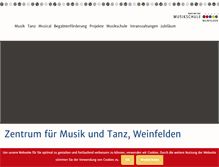 Tablet Screenshot of musikalis.ch